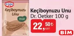 DR. OETKER KEÇİBOYNUZU UNU 100 G
